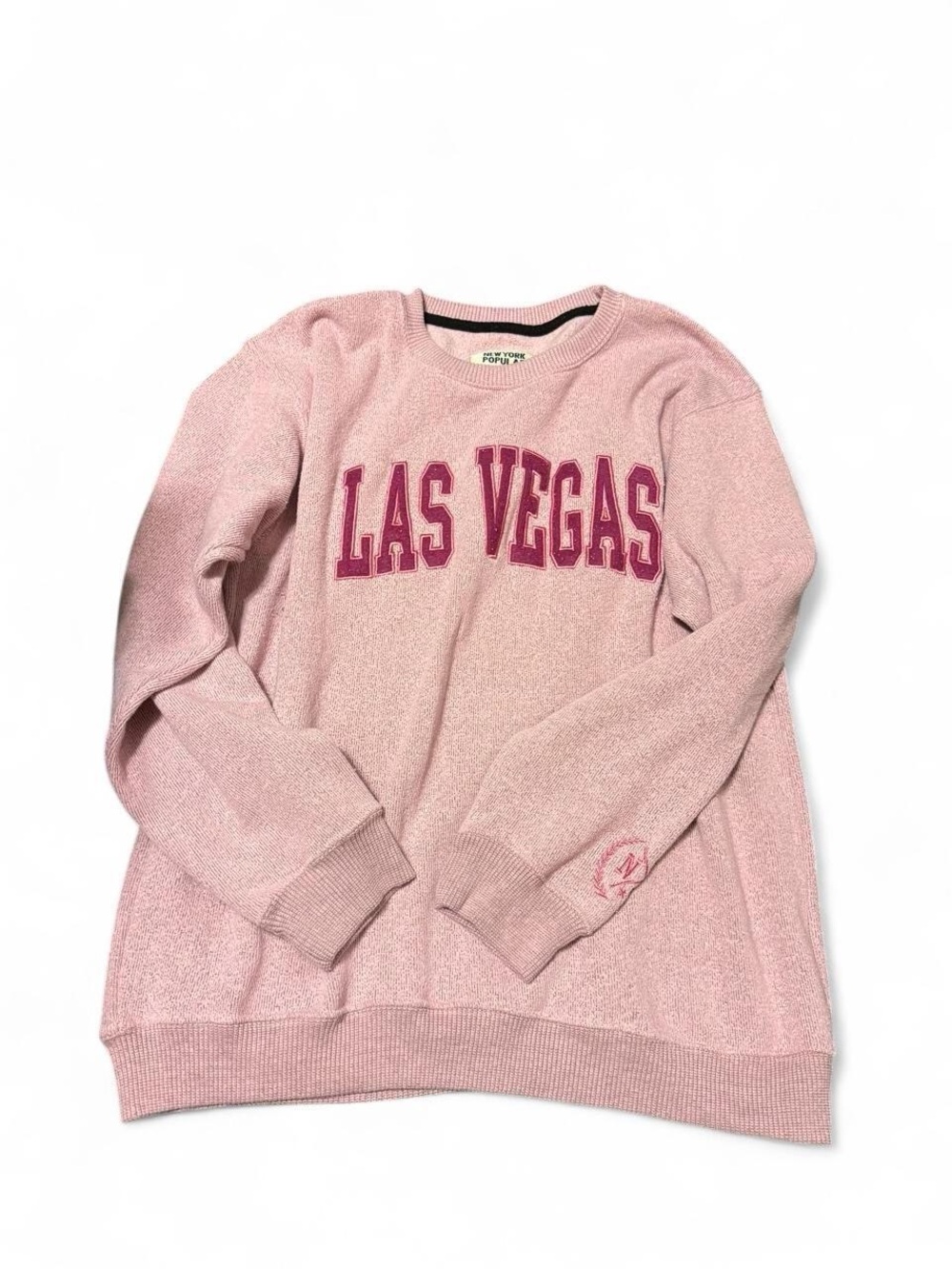 Soft Pink Las Vegas Crewneck